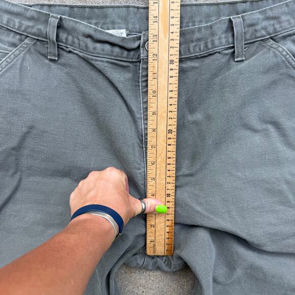 Carhartt 42x32 Duck Canvas Dungaree Fit B11-MOS Carpenter Work Pants 100% Cotton - Picture 7 of 8